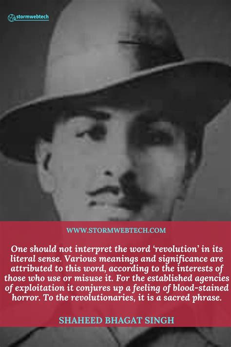 30 famous shaheed bhagat singh quotes in english – Artofit