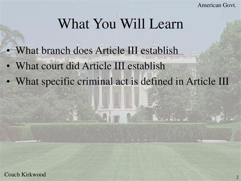 Us Constitution Article Iii Ppt Download