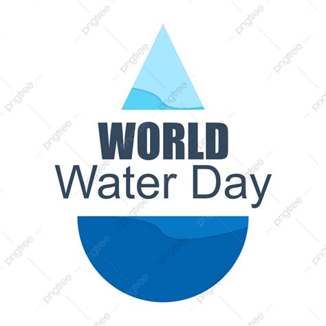 World Water Day Vector Hd Images World Water Day Design World Water