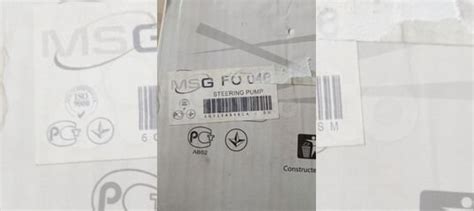 Насос гур MSG FO046 купить в Санкт-Петербурге FORD 1674663 | Авито