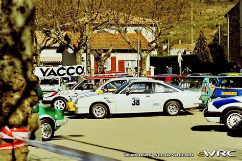 Arnal Michel Manenq Olivier Opel Manta Gt E Rallye R Gional De L