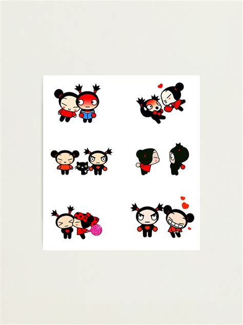 Pucca And Garu Pack Photographic Print For Sale By Kader011 Redbubble