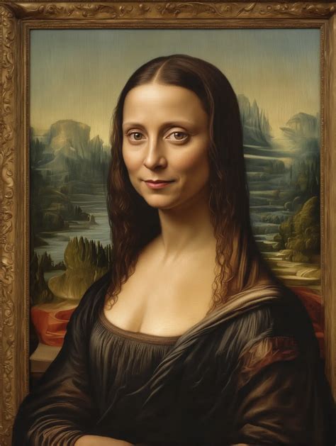 Iconic Mona Lisa Portrait Reimagined with a Modern Twist | MUSE AI