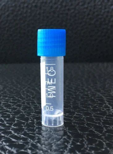 Blue White Polypropylene 1 8Ml Cryogenic Vials Screw Cap At Rs 40