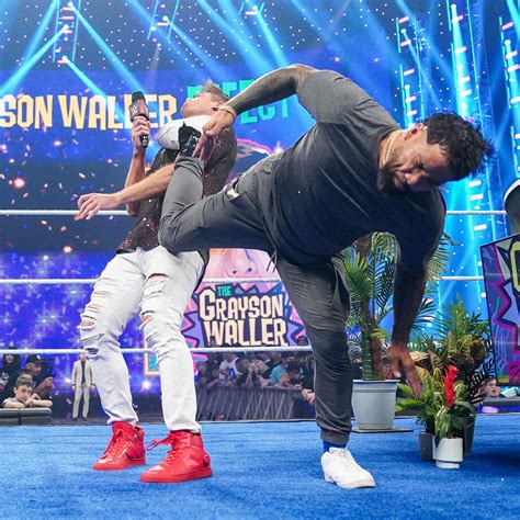 The Grayson Waller Effect With Jey Uso Payback Wwe Photo