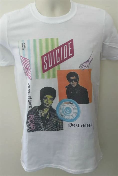 T Shirts Do Suic Dio Que Latejam O Cabar Industrial Voltaire Alan Vega