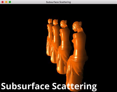 Subsurface Scattering Screenshots