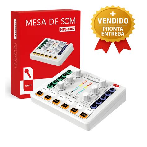 Mesa De Som Portatil - Mesa De Som Portátil Recarregavel Bluetooth Equalizador Ajuste De Voz ...