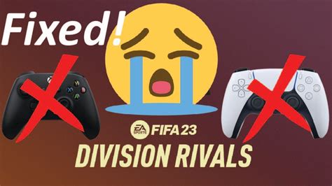 Fifa 23 Controller Bug Not Working Online Division Rivals PC