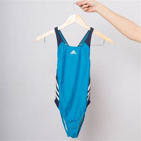 Adidas Swimsuit Sport One Piece Bathing Suit High Cut Pool Etsy