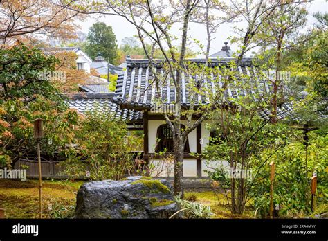 Tenryu Ji Temple Grounds Kyoto Japan And Its Famous Scenic Zen