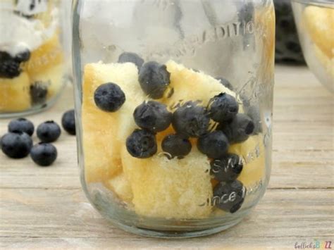 Blueberry Shortcake Trifles Shortcut Mason Jar Dessert Ideas For The