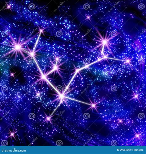 Andromeda constellation stock illustration. Illustration of magical ...