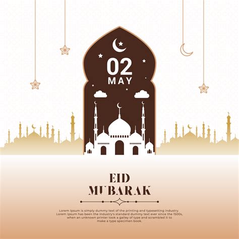 Eid Mubarak Creative Ads For Social Media Banner Poster Greeting