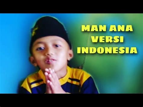 Man Ana Versi Indonesia Cover Azka Darbuka Channel Youtube