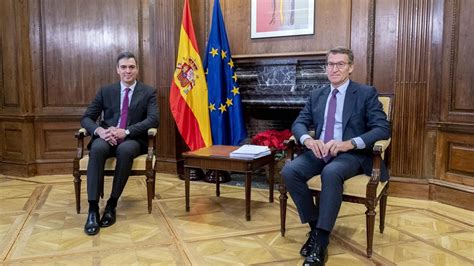 Sánchez y Feijóo acuerdan una reforma exprés del articulo 49 de la