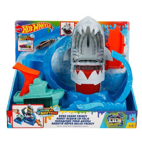 Pista Hot Wheels Rob Shark Color Shifters Mattel Brinquedo Em Promo O Na Americanas