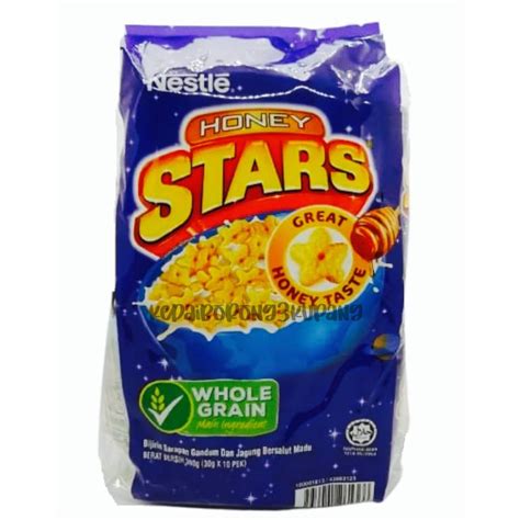 READY STOCK Nestle Honey Star Breakfast Cereals And Honey Coated Corn