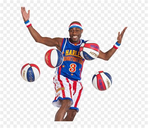 Harlem Globetrotters Cartoon Basketball Players Basketball - Firefly ...