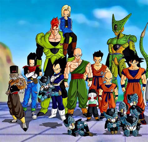 Sintético 91 Foto Dibujos De Todos Los Personajes De Dragon Ball Lleno