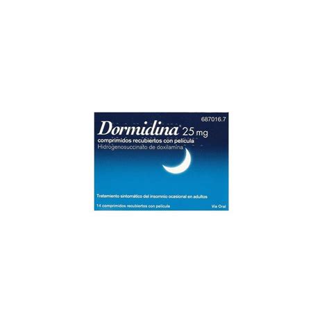 Dormidina Mg Comprimidos Recubiertos Farmacia Parcent