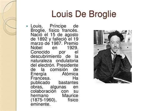 Modelo Atomico De Broglie