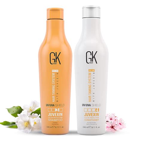 Buy Gk Hair Global Keratin Colored Shield Shampoo And Conditioner Sets 8 11 Fl Oz 240ml Deep