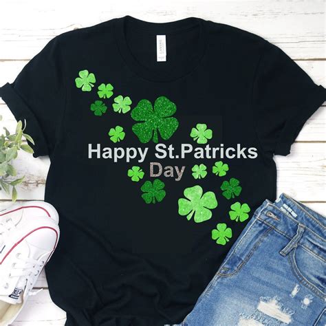 St Patricks Day Svg Happy St Patricks Day Svgshamrock Etsy