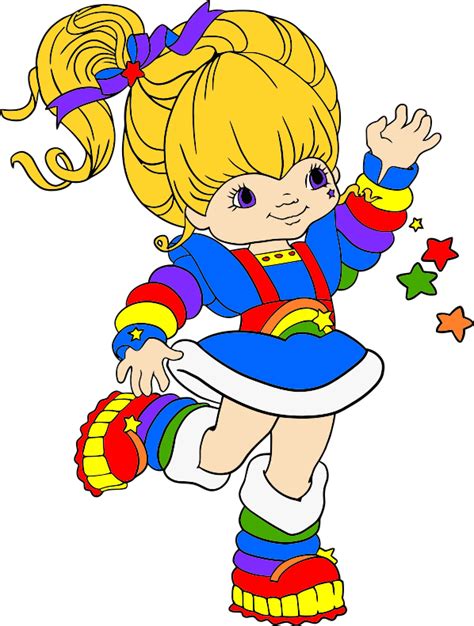 Rainbow Brite Coloring Pages