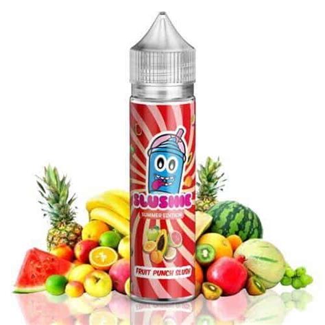 Buy Fruit Punch Slush By Slushie Ml Zero Nicotine Shortfill