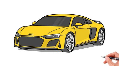 How To Draw A Audi R