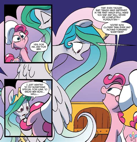 Safe Artist Jay Fosgitt Idw Pinkie Pie Princess Celestia