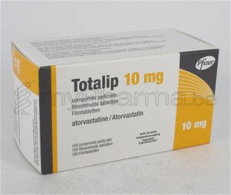 BVBA Apotheek Patrick Meysen 3990 Peer TOTALIP 10 MG 100 TABL