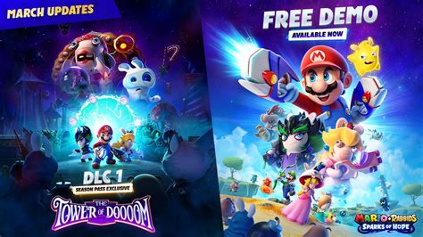 Mario + Rabbids Sparks of Hope for Nintendo Switch gets a demo and DLC ...
