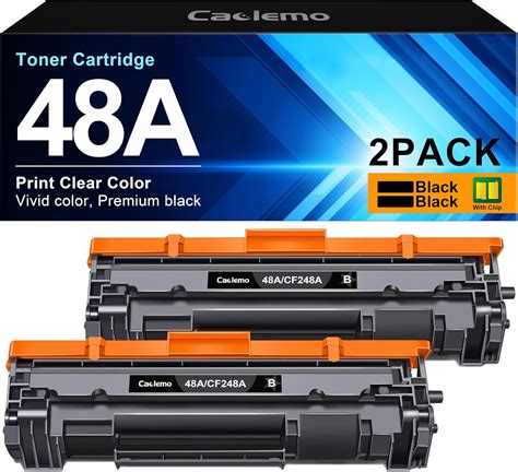 Caclemo 48a Toner Cartridge Black Cf248a Compatible Replacement For Hp 48a Toner