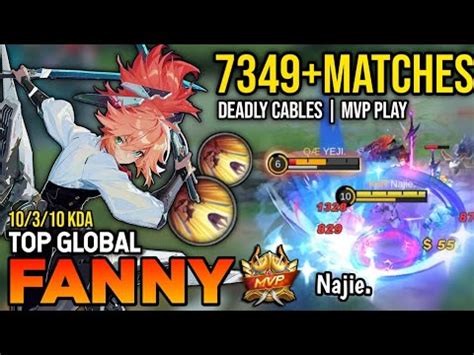 Fanny Best Build Top Global Fanny Gameplay Mobile Legends