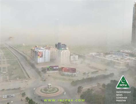 An Intense Dust Storm Hits Karachi Five Dead 86 Injured Incpak