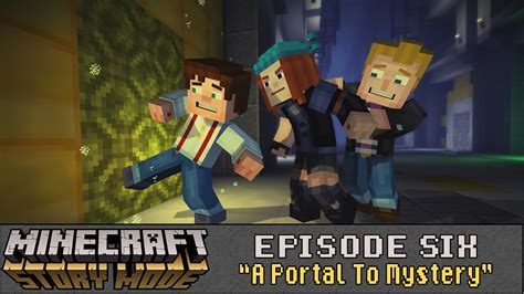 Minecraft Story Mode Lets Play Episode 6 A Portal To Mystery