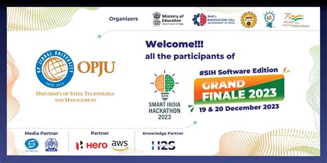 Grand Finale Of Smart India Hackathon 2023 Will Be Organized At Op