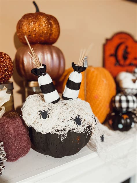 Halloween Witch Pumpkin Decor | Pumpkin decorating, Christmas bulbs ...