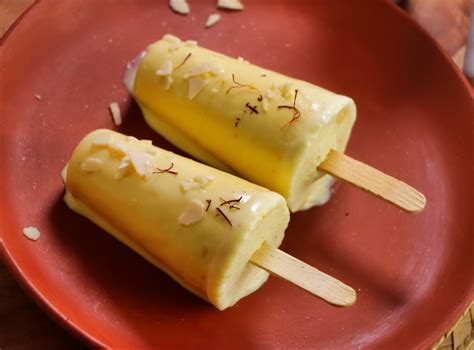 Instant Kesar Kulfi Recipe How To Make Kulfi At Home Easy And