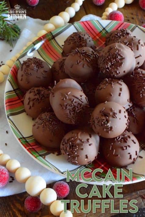 McCain Cake Truffles - Lord Byron's Kitchen