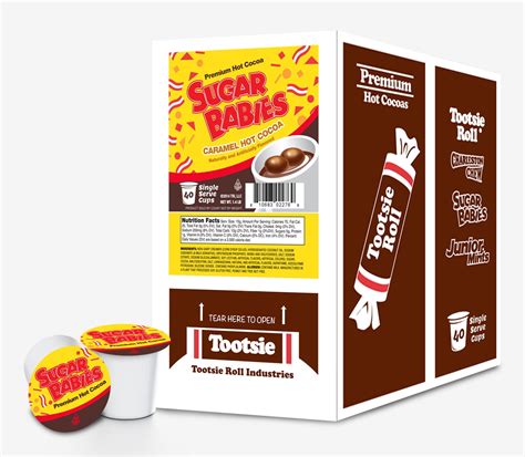 Tootsie Roll Sugar Babies Hot Cocoa 40 Count K Cups Walmart Walmart