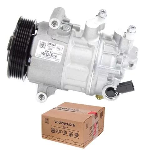 Compressor Ar Condic Nivus Polo Taos Virtus Original Vw Parcelamento