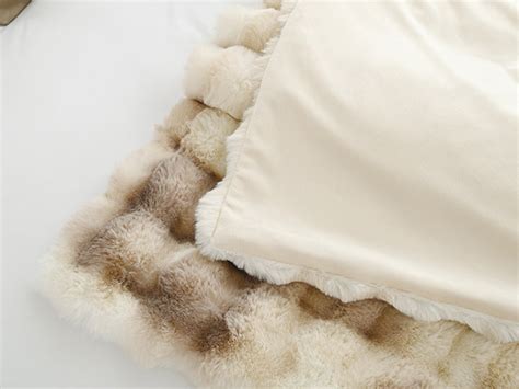 Soft Space Faux Fur Throw Blanket Nude Thechive University
