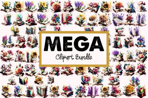 Books Mega Sublimation Bundle Graphic By Mega Creative Fabrica