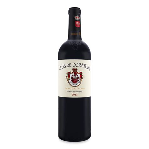 Вино Clos de L Oratoire Saint Emilion Grand Cru 2015 0 75л онлайн