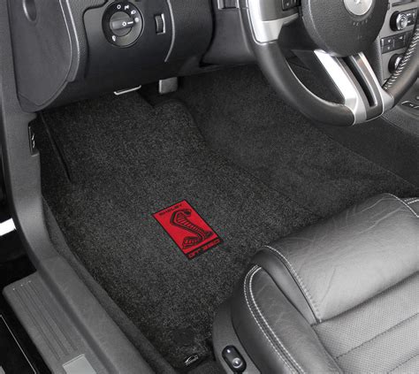 Lloyd Mats Mustang Logo Floor Mats Custom Ford Logo Car Mats