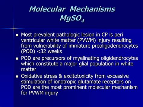 Ppt Magnesium Sulfate For Neuroprotection Friend Or Foe Powerpoint