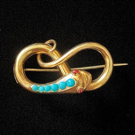 Snake Brooch Etsy